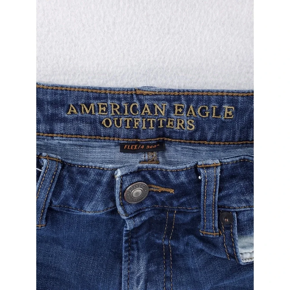 American Eagle Jeans Mens 29x30* Slim Straight Modern Stretch Denim Pants Medium